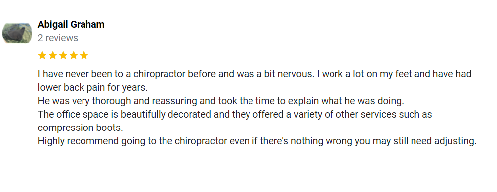 Chiropractic Encinitas CA Abigail Testimonial